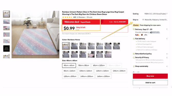 Pricing Settings  - Why price differ-VEED