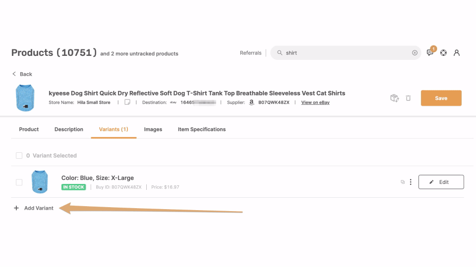 eBay listings-VEED