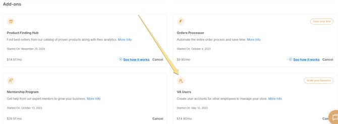 va-user-add-on