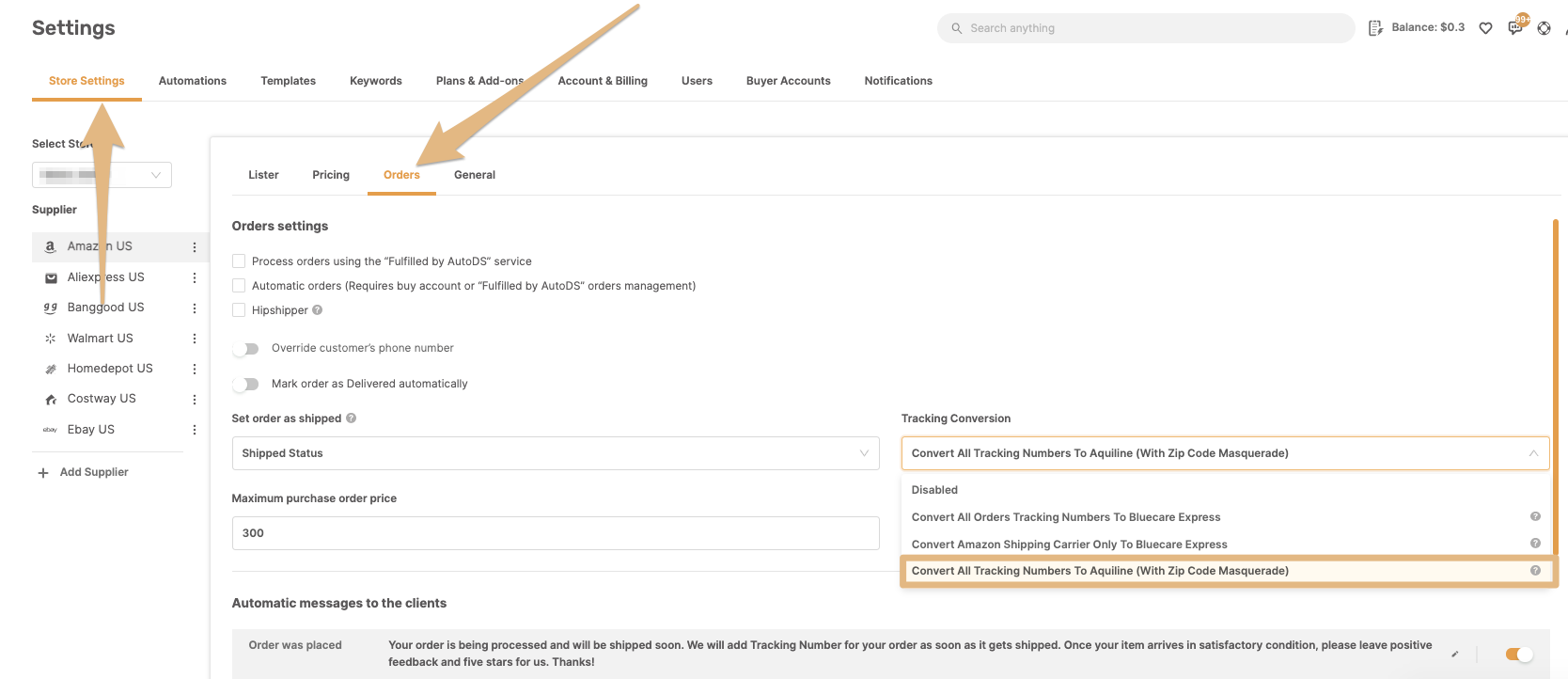 How to Convert  Logistics Tracking Numbers onto  and Get