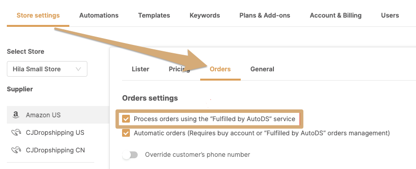What to do When A 'Fulfilled by AutoDS' Order Fails? (aka Managed